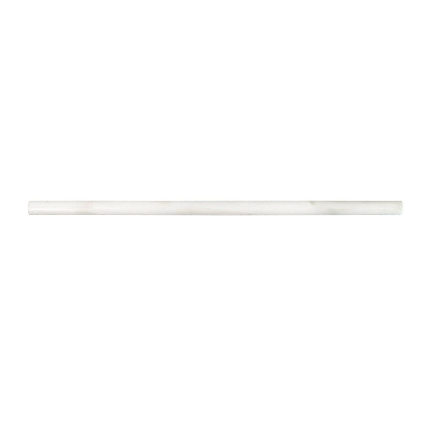 Calacatta Oliva Marble Honed 5/8 X 12 Pencil Liner-Marble Molding/Trim-American Tile Depot