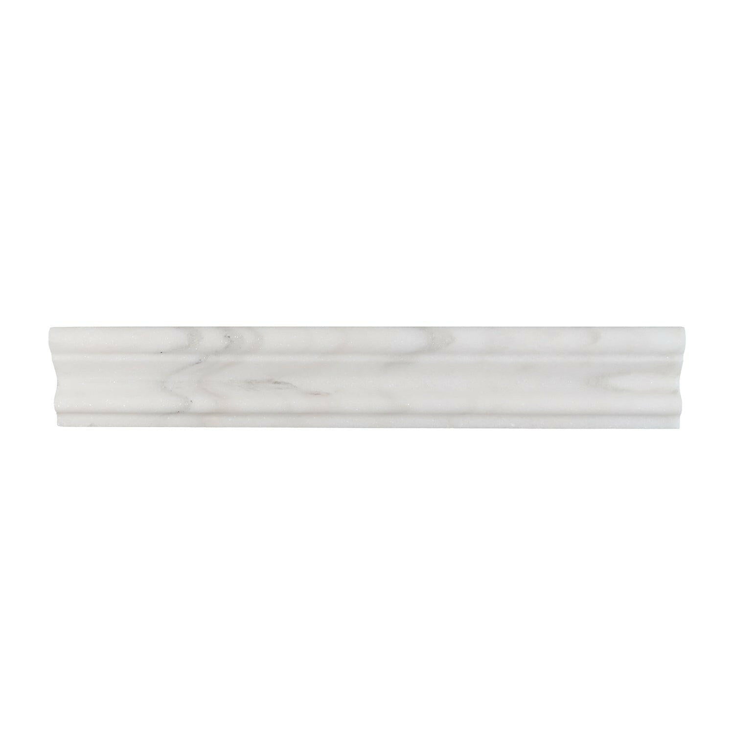 Calacatta Oliva Marble Honed Milano Molding Trim-Marble Molding/Trim-American Tile Depot