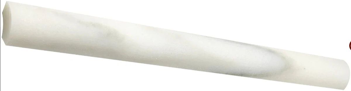 Calacatta Oliva Marble Polished Quarter-Round Molding Trim-Marble Molding/Trim-American Tile Depot