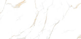 24 X 48 Calacatta Gold Polished Marble Look Porcelain Tile