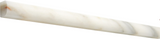 Calacatta Oliva Marble Honed 5/8 X 12 Pencil Liner