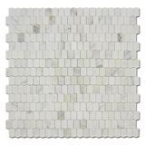 Calacatta Oliva Marble Polished Picket Mosaic Tile