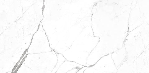 24 X 48 Calacatta Pearl Textured Stone Marble Look Porcelain Tile