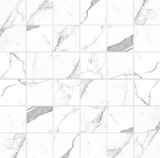 2 X 2 Calacatta Pearl Square Matte Porcelain Mosaic Tile