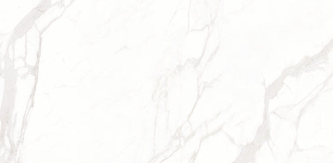 24 X 48 Calacatta Suave Polished Marble Look Porcelain Tile