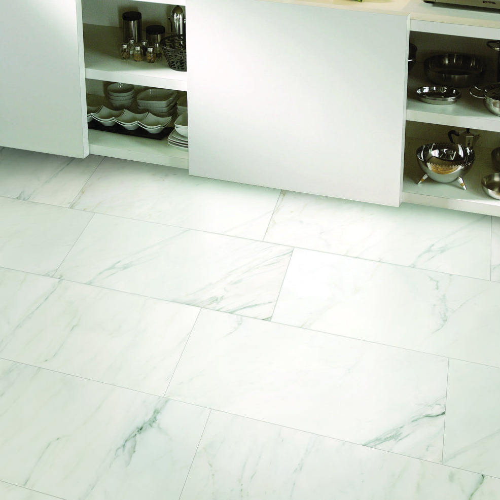 16 X 32 CanalGrande Naturale Pressed Matte Marble Look Porcelain Tile