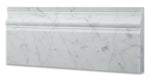 Carrara White Marble Honed Baseboard Trim Molding-Marble Molding/Trim-American Tile Depot