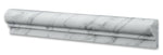 Carrara White Marble Honed OG-1 Chair Rail Molding Trim-Marble Molding/Trim-American Tile Depot