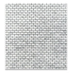 Carrara White Marble Polished Baby Brick Mosaic Tile-Marble Mosaic-American Tile Depot