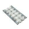 Carrara White Marble Polished Florida Flower Border w/Blue-Gray Dots-Marble Border-American Tile Depot