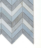 Chevron Livid Marble Mosaic Tile-Marble Mosaic-American Tile Depot