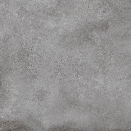 24 X 24 Clay Grey Textured Stone Look Matte Porcelain Tile