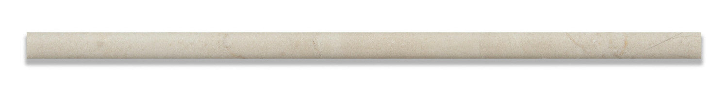 Crema Marfil Marble Honed 1/2 X 12 Pencil Liner-Marble Molding/Trim-American Tile Depot