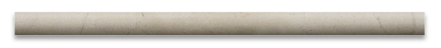 Crema Marfil Marble Polished 3/4 X 12 Bullnose Liner-Marble Molding/Trim-American Tile Depot