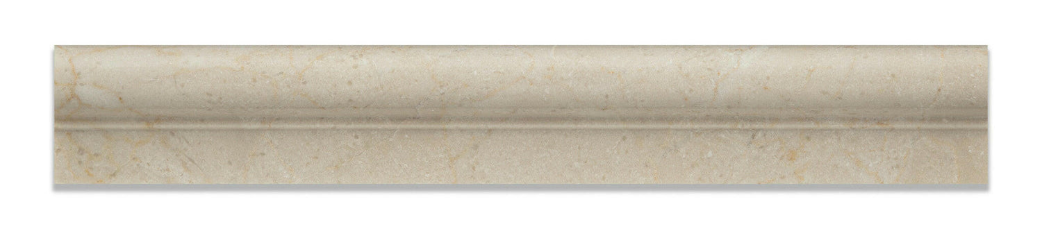 Crema Marfil Marble Polished OG-1 Chair Rail Molding Trim-Marble Molding/Trim-American Tile Depot