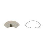 Crema Marfil Marble Polished Quarter - Round Trim Molding-Marble Molding/Trim-American Tile Depot