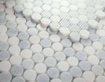 Curvus Crystal Ocean Circular Marble Mosaic Tile-Marble Mosaic-American Tile Depot