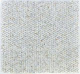 Aster Wild Calacatta Gold Polished Flower Marble Mosaic Tile