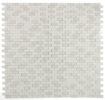 Diana Brick Thassos Mosaic Wall Tile-Mixed Mosaic-American Tile Depot