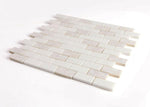 Diana Brick Thassos Mosaic Wall Tile-Mixed Mosaic-American Tile Depot