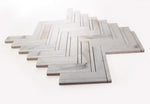 Diana Herringbone Calacatta Mosaic Wall Tile-Mixed Mosaic-American Tile Depot