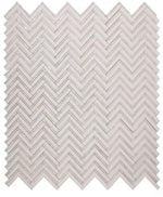 Diana Herringbone Thassos Mosaic Wall Tile-Mixed Mosaic-American Tile Depot