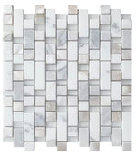 Diana Stack Mini-Brick Mosaic Wall Tile-Mixed Mosaic-American Tile Depot