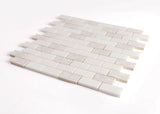 Diana Brick Thassos Mosaic Wall Tile