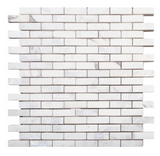 Diana Linear Calacatta Mosaic Wall Tile-Mixed Mosaic-American Tile Depot