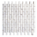 Diana Linear Calacatta Mosaic Wall Tile