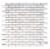 Diana Linear Calacatta Mosaic Wall Tile