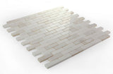 Diana Linear Thassos Mosaic Wall Tile-Mixed Mosaic-American Tile Depot