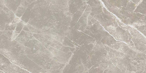 24 X 48 Dolomia Grey Luc Glossy Marble Look Porcelain Tile-PORCELAIN-Large Format-American Tile Depot