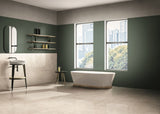 24 X 48 Dolomia White Nat Matte Marble Look Porcelain Tile