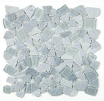 Drop Grey Rubble Mosaic Wall Tile-Mixed Mosaic-American Tile Depot