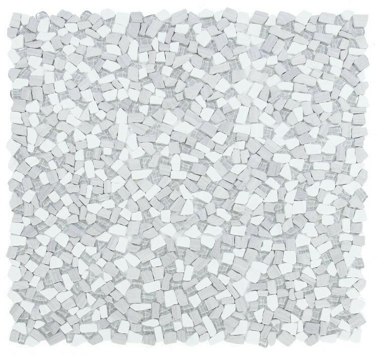 Drop Loft Rubble Mosaic Wall Tile-Mixed Mosaic-American Tile Depot