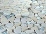 Drop Marina Rubble Mosaic Wall Tile-Mixed Mosaic-American Tile Depot