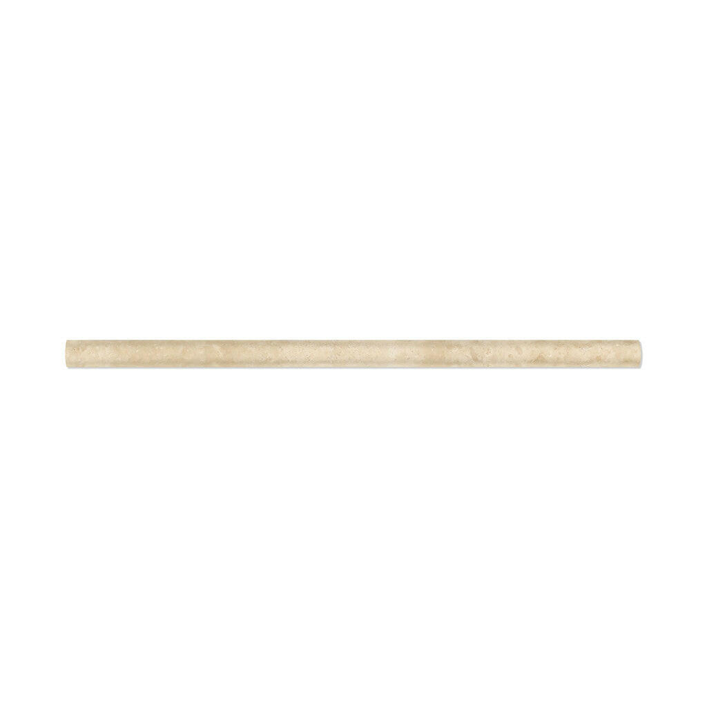 Durango Cream Travertine Honed 1/2 X 12 Pencil Liner-Travertine Molding/Trim-American Tile Depot