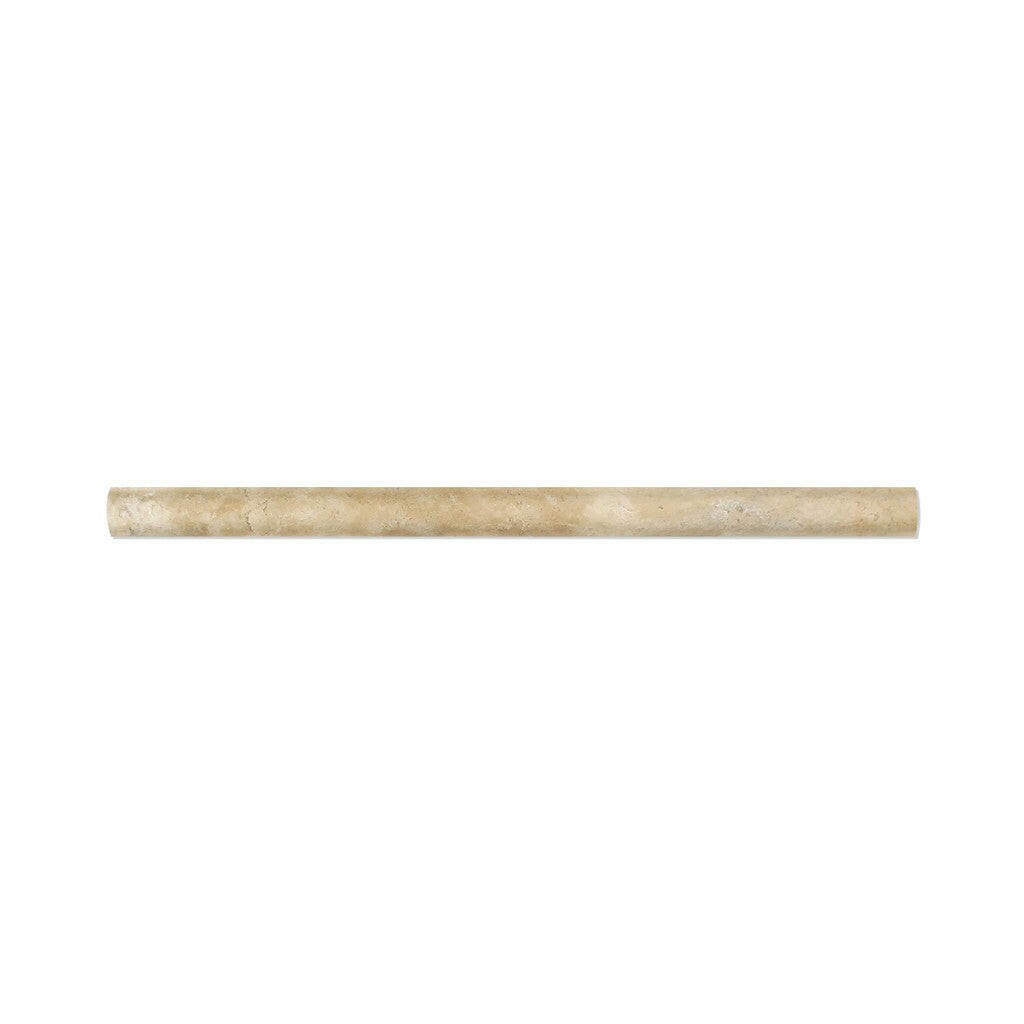 Durango Cream Travertine Honed 3/4 X 12 Bullnose Liner-Travertine Molding/Trim-American Tile Depot