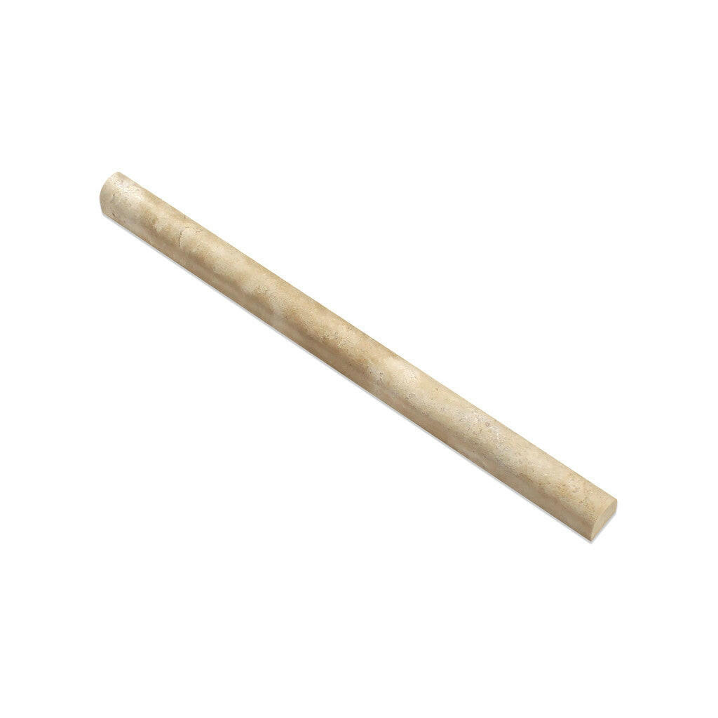 Durango Cream Travertine Honed 3/4 X 12 Bullnose Liner-Travertine Molding/Trim-American Tile Depot