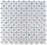 Luna Crystal Ocean Polished Octagon Marble Mosaic Tile