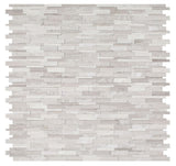 Precious Stone Egypt Grey Linear Marble Mosaic Wall Tile