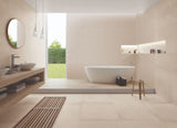 24 X 24 Elevation Sand Floor Matte Fabric Look Porcelain Tile