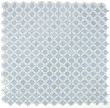 Sample of Precious Stone Embrace Crystal Ocean Polished Circular Marble Mosaic Tile-Sample-American Tile Depot