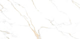 12 X 24 Calacatta Gold Satin Matte Marble Look Porcelain Tile