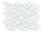 Fame Large Pearl Twirl Mosaic Wall Tile-Mixed Mosaic-American Tile Depot