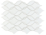 Fame Large Pearl Twirl Mosaic Wall Tile