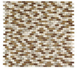 Garnet Brick Swiss Wine Mosaic Wall Tile-Mixed Mosaic-American Tile Depot