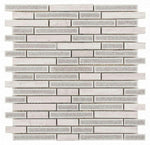 Garnet Linear Bride Mosaic Wall Tile-Mixed Mosaic-American Tile Depot