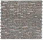 Garnet Linear Sara Mosaic Wall Tile-Mixed Mosaic-American Tile Depot